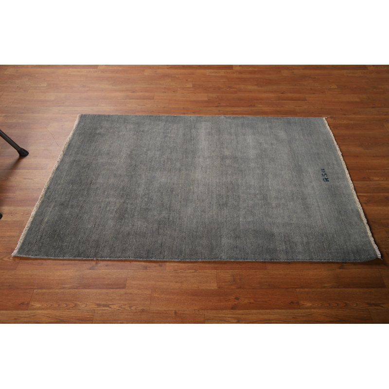 Tapis oriental moderne fait à la main 3 x 5 Gabbeh