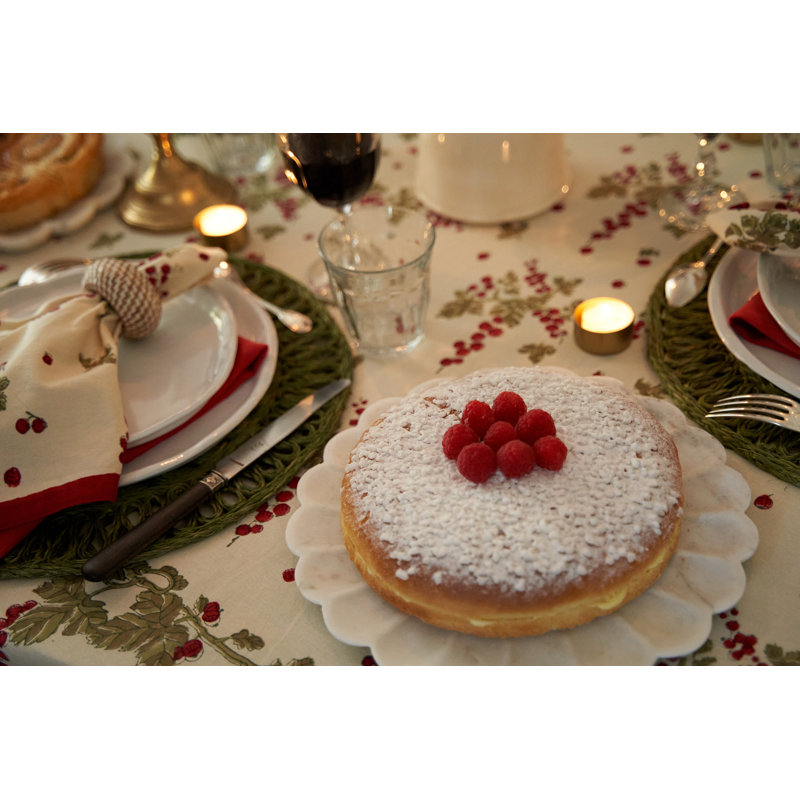 Gooseberry 100% Cotton Square Napkins