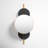 Lori Metal Elongated Wall Mirror-223663764