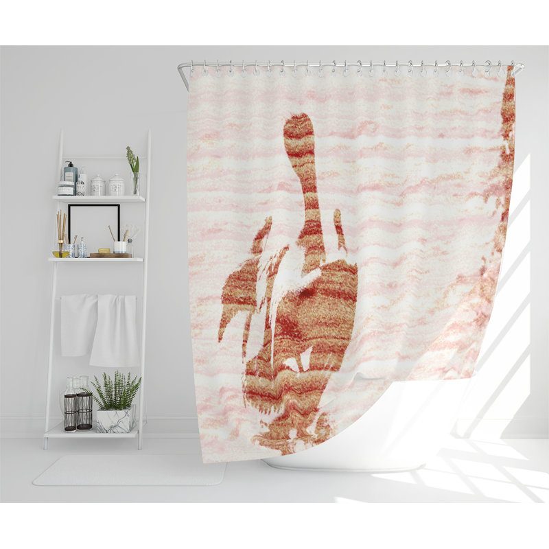 Puffin Designer Shower Curtain