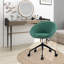 Orren Ellis - Ensemble de 2 chaises de bureau pivotantes réglables avec roulettes flexibles - bleu-1580934670
