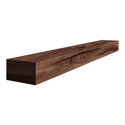 5.25 In. D X 9.25 In. W X 48 In. L Unfinished White Oak Wood Mantel