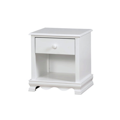 Table de chevet contemporaine ouverte avec rangement Kirssy