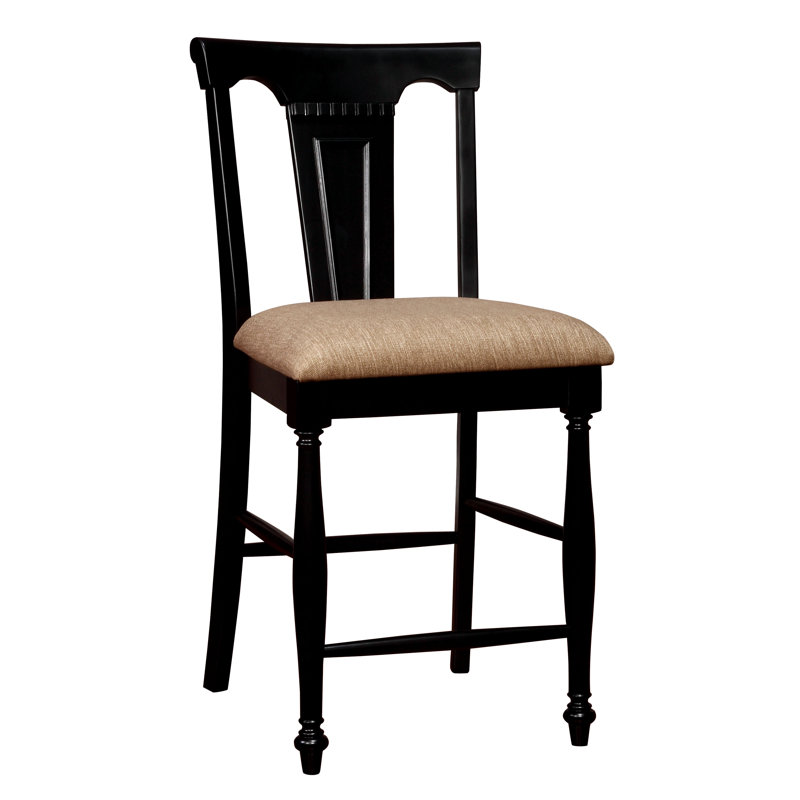 Tabouret de comptoir 26 po Arlien, Noir