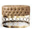 Tufted Cognac Bassinet