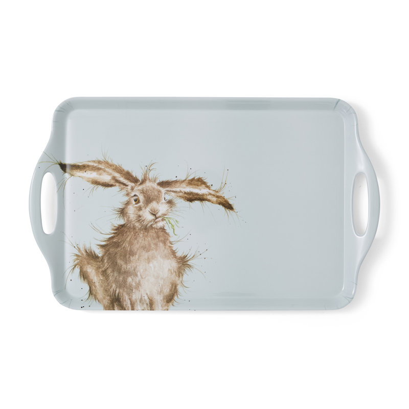 Wrendale Designs, Coloured - Hare Large Handled Tray