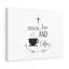 I Run on Jesus and Coffee 1 Piece Wrapped Canvas Wall Art-730395070