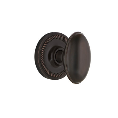 Rope Rosette with Homestead Door Knob