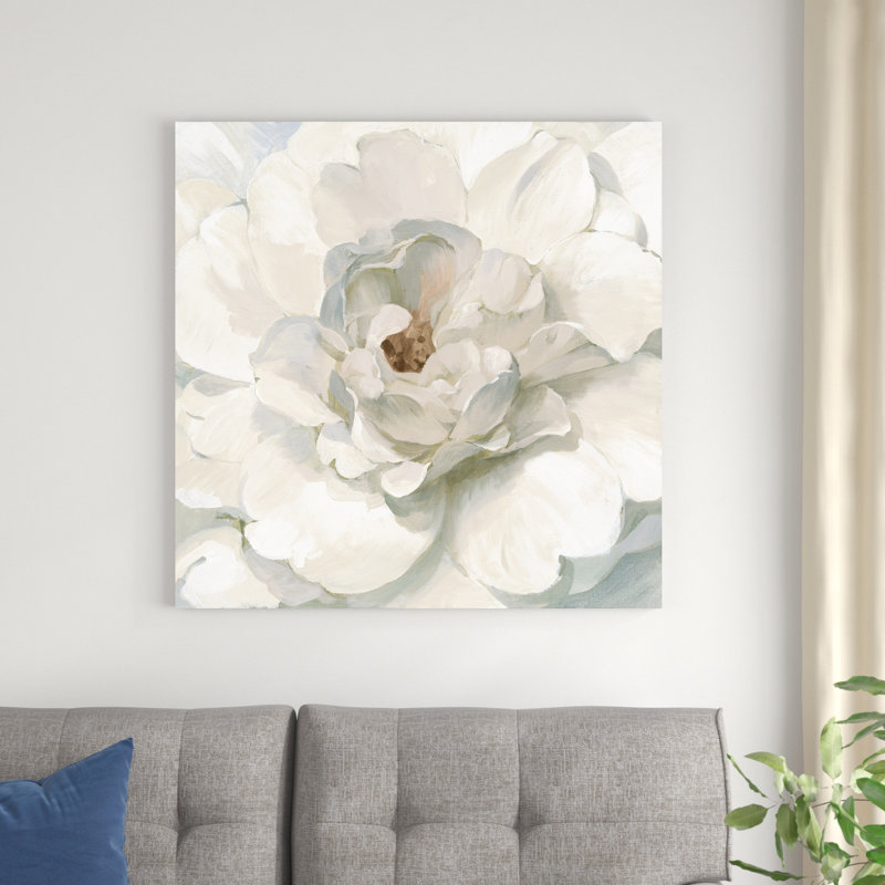 Pivoine neutre, H 36 po x l 36 po