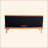 67" Leather Office Sofa Bed, Double Fold, With Coffee Table, Multifunctional