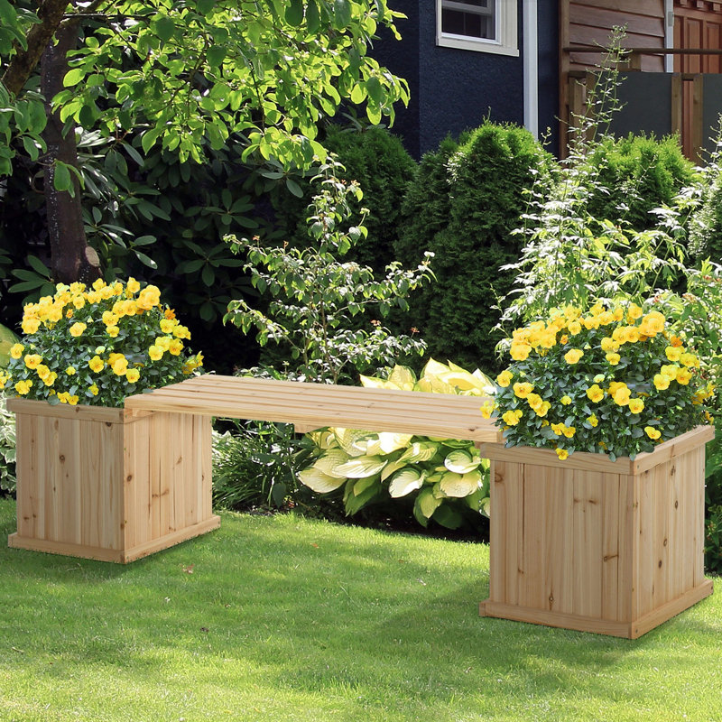 Ardie Solid Wood Outdoor Bench