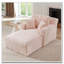 Chaises d'appoint modernes en velours côtelé-851990132