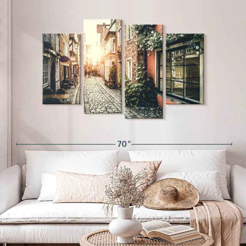 Rue Sirci Europe Old Town, H 32 po x l 52 po