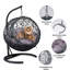 Balancelle pour chat avec support et coussin, fauteuil à œuf en rotin, petit lit suspendu-338285357
