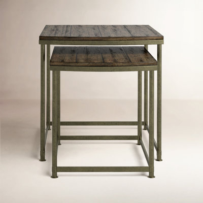 Debbi Solid Wood Nesting End Table