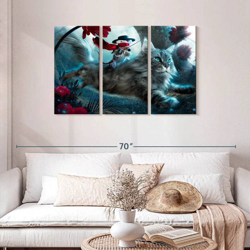 The Hero, 28" H x 45" W