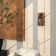 Metal Battery Operated Geometric Room Accent Lamp with Included Fixed LED Light