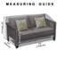 Outdoor Patio Bench Cover