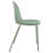Gustawa Contemporary Causal Classic Stackable Plastic Patio Chairs with Iron Legs Padded Cushion Kitchen Modern Colorful Dining Room Chairs-65771793