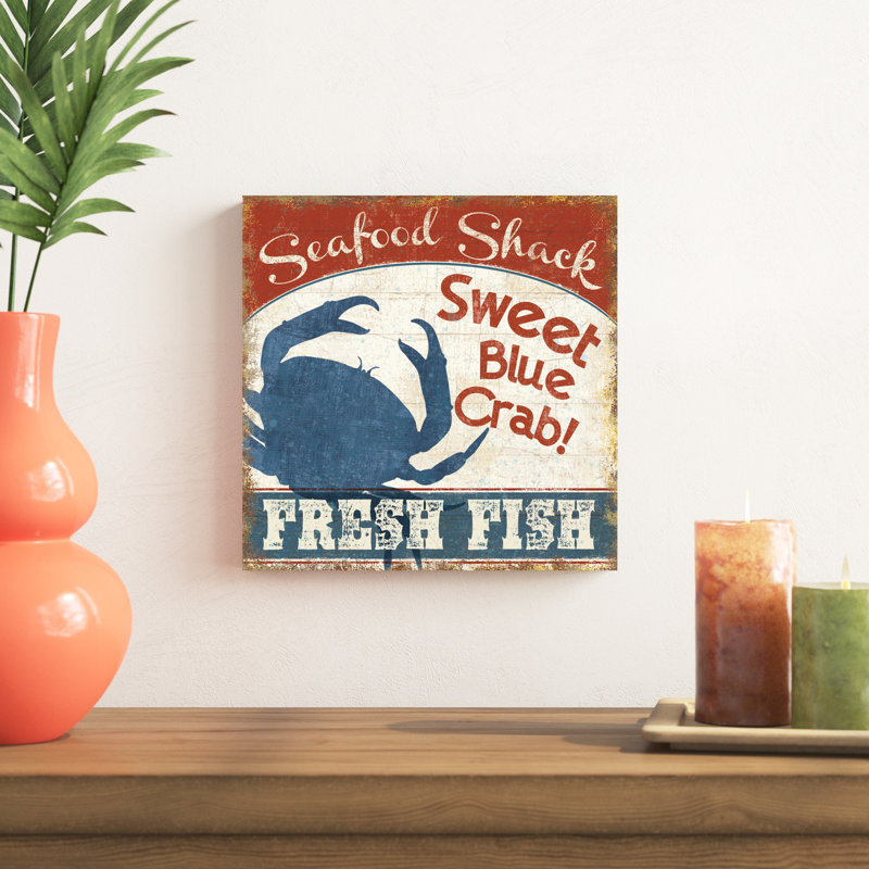 Fruits de mer frais II, H 12 po x l 12 po