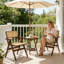 Wicker/Rattan Stackable Folding Chair Folding Chair Set-1708202705