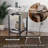 Haigh End Table with Removable Laptop Desk and Charging Stations-231917265