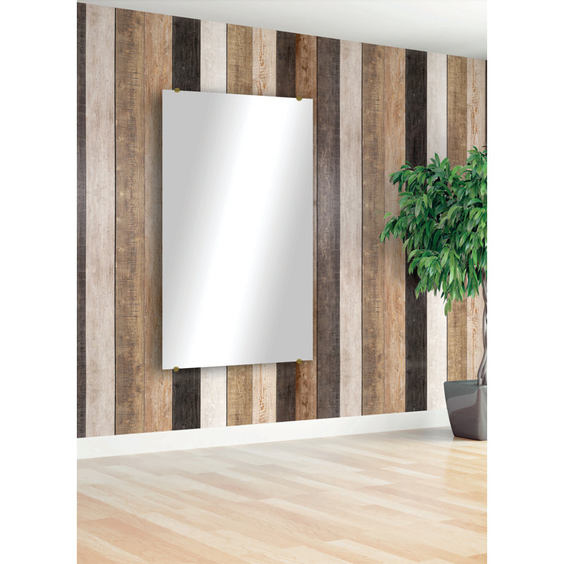 Zarrea Flat Wall Mirror, 33.5'' x 62''