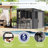 8 ft. x 7 ft. Cabana Entertainment Shed