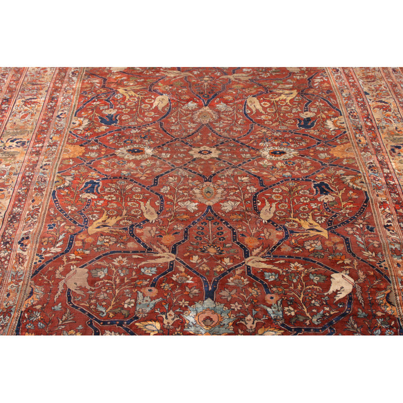 One-of-a-Kind 8’x10’8” Hand Knotted Area Rug
