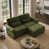 Green Chenille