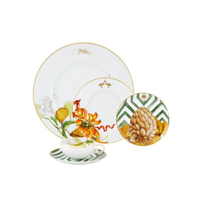 Amazōnia Porcelain Dinnerware Set