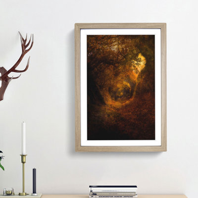 Tunnel Through The Forest - Single Picture Frame Painting on MDF