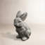 Rabbit Ears Up Statue-13916408