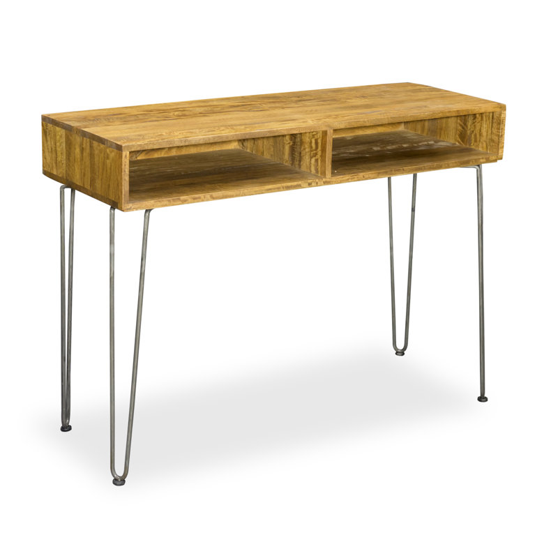 Stubbs 110cm Solid Wood Top Console Table