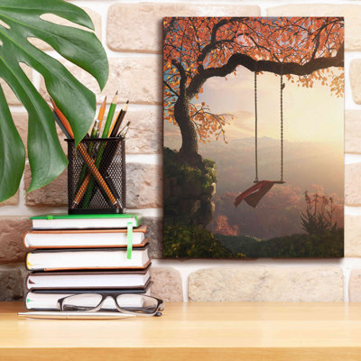 «Tree Swing» par Cynthia Decker - impression sur toile tendue