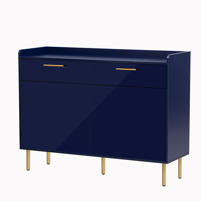 Armoire d'appoint Oder, Bleu marine