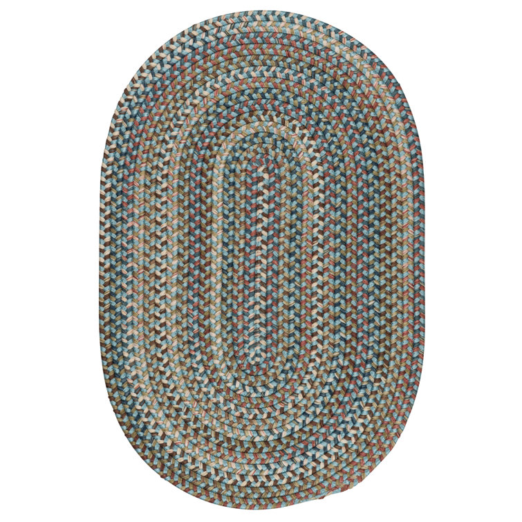 Tapis réversible Kipton - bleu clair