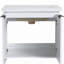 Ensemble de meuble-lavabo à portes de 48 pouces avec lavabo et deux petites tablettes de rangement