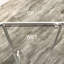 Cabine de douche semi-rigide en verre trempé de 34 1/8 po x 72 po avec finition en verre trempé de 72 po-120954869