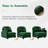 Modular Sectional U Shaped Couch With Ottoman-118377359