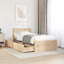 Losurdo Solid Wood Bed-315125388-315125585