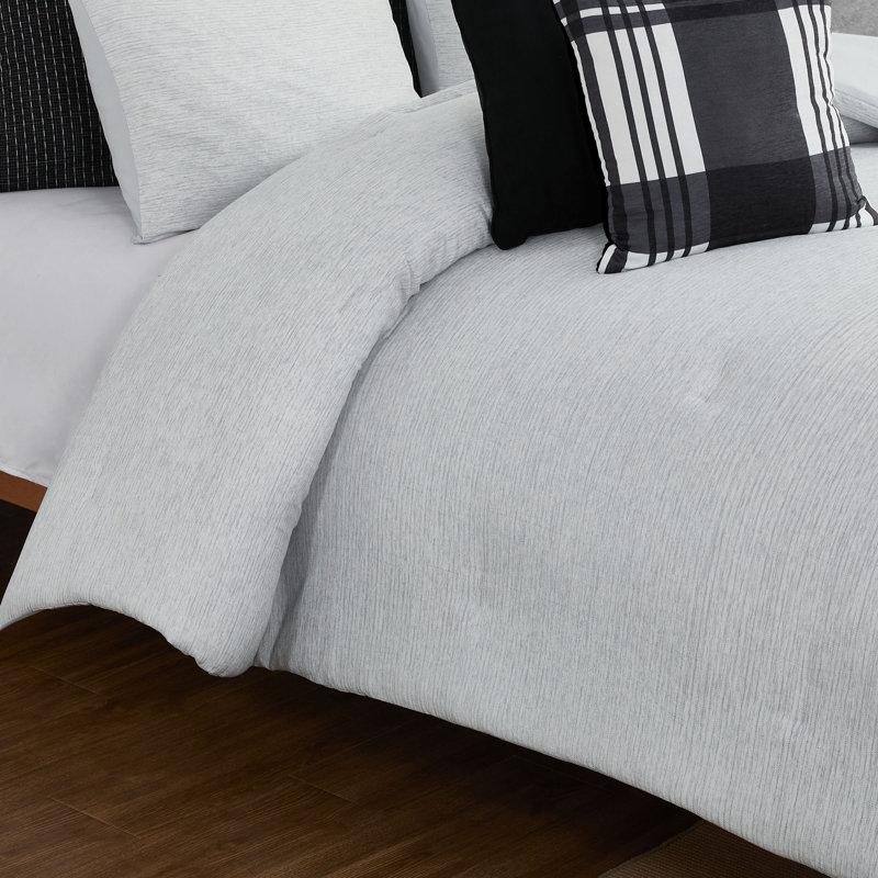 Shally 3pc Comforter Set - King, King Comforter + 2 King Shams