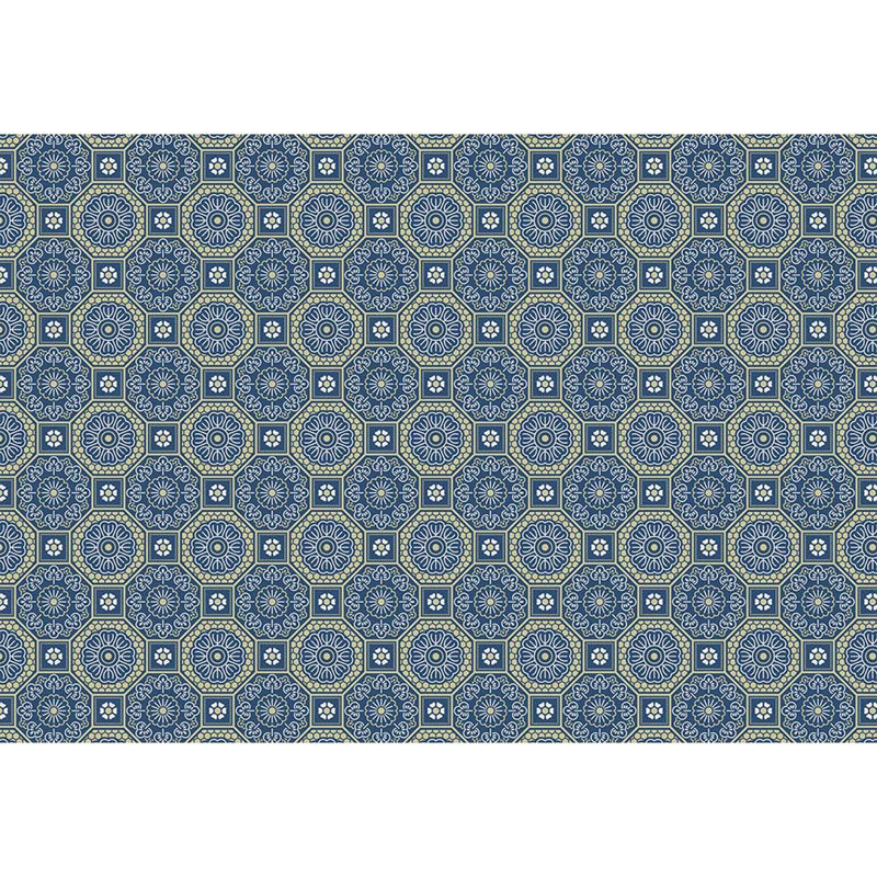 Adhésif mural l 144 po x l 100 po Floral Collocations, L 100 po x l 144 po