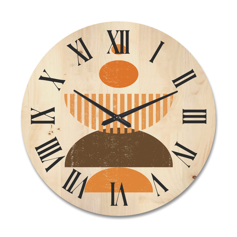 Horloge murale abstraite, Très grand