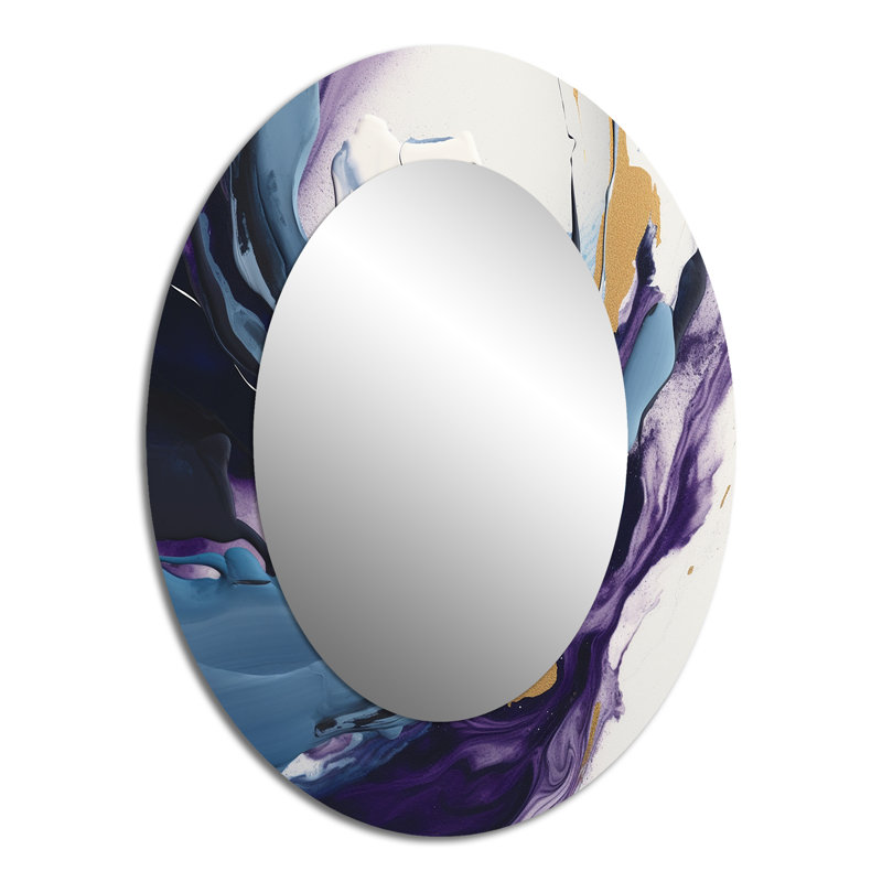 Miroir mural électrique Modern Art, 40 po x 30 po