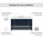 Moille 61" Single Bathroom Vanity in Midnight Blue, with 1.5 Pure White Quartz Top, Oval Sink-1390724011-1375452006