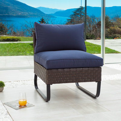 Heiman Outdoor Armless Lounge Chair