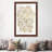 'Gold Branches' by Cat Coquillette - Floater Frame Painting Print on Canvas-1311594842-1311594841