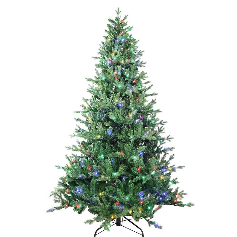 Jackson 7' H Lighted Artificial Pine Christmas Tree