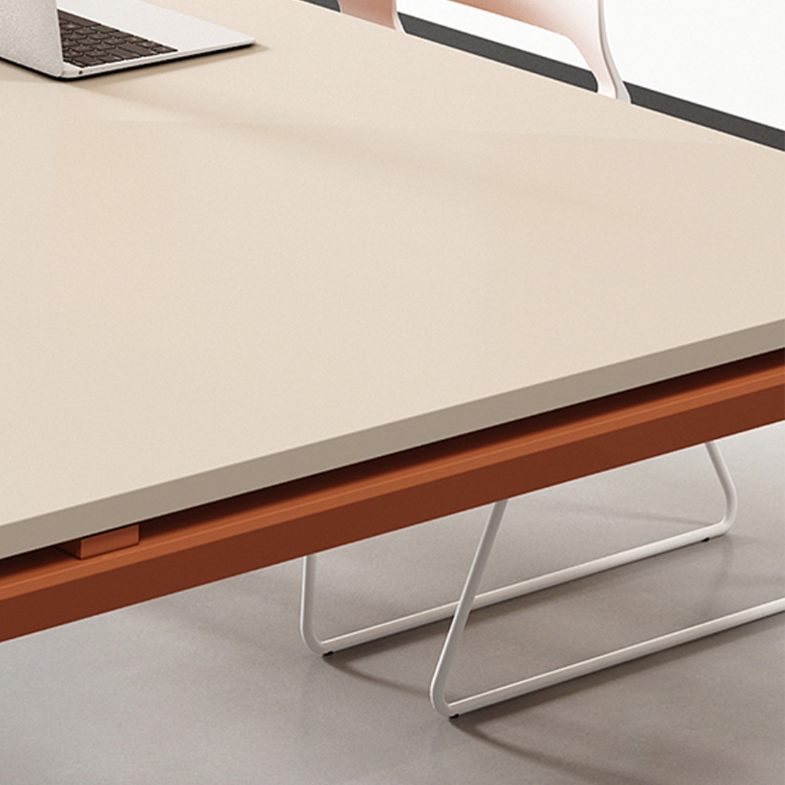 Inbox Zero Modern Minimalist Light Luxury Conference Table | Wayfair